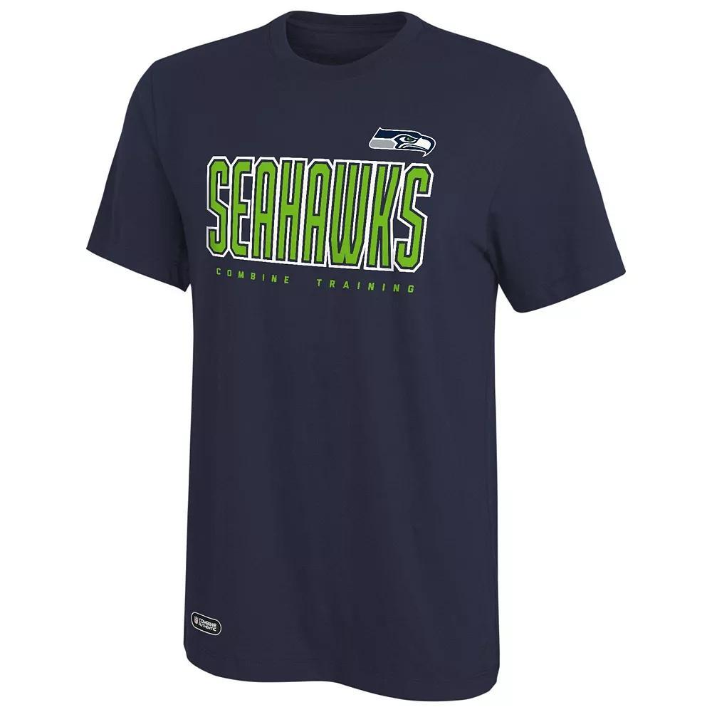 Men's Royal Los Angeles Rams Combine Authentic Clutch T-Shirt, Size: 2XL, Blue Product Image