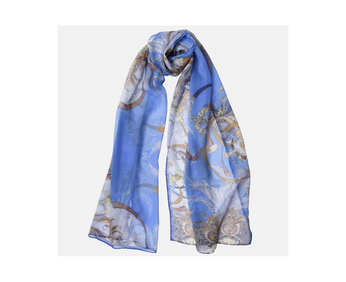 Elizabetta Alessandra - Long Sheer Silk Scarf for Women in Black at Nordstrom Product Image
