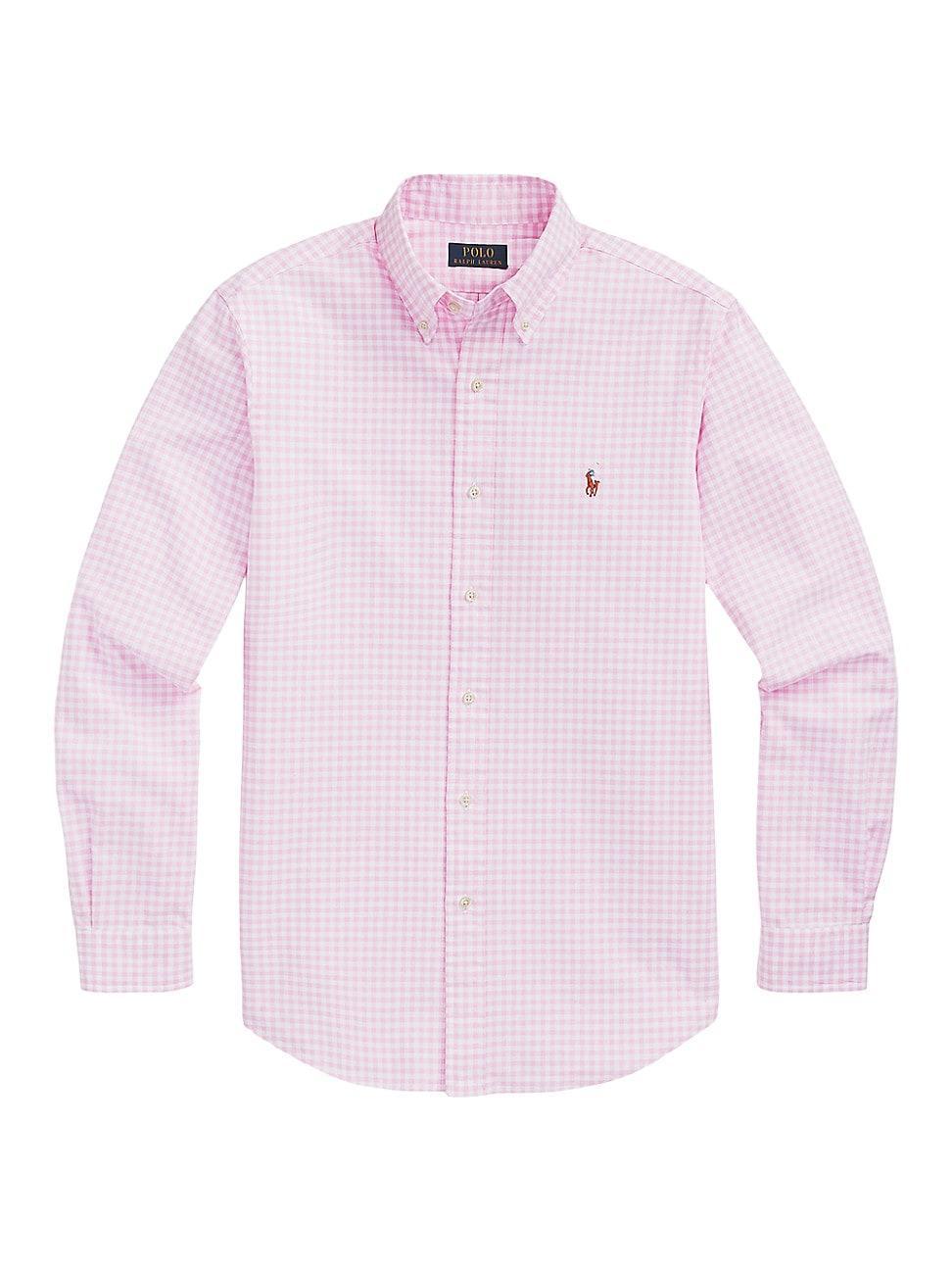 Polo Ralph Lauren Classic Fit Oxford Pine Long Sleeve Woven Shirt Product Image