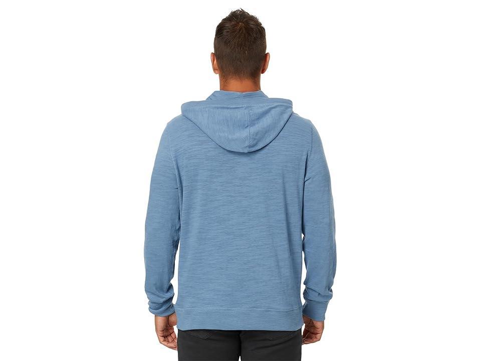 Faherty Sunwashed Slub Hoodie (Aqua Ocean) Men's Clothing Product Image