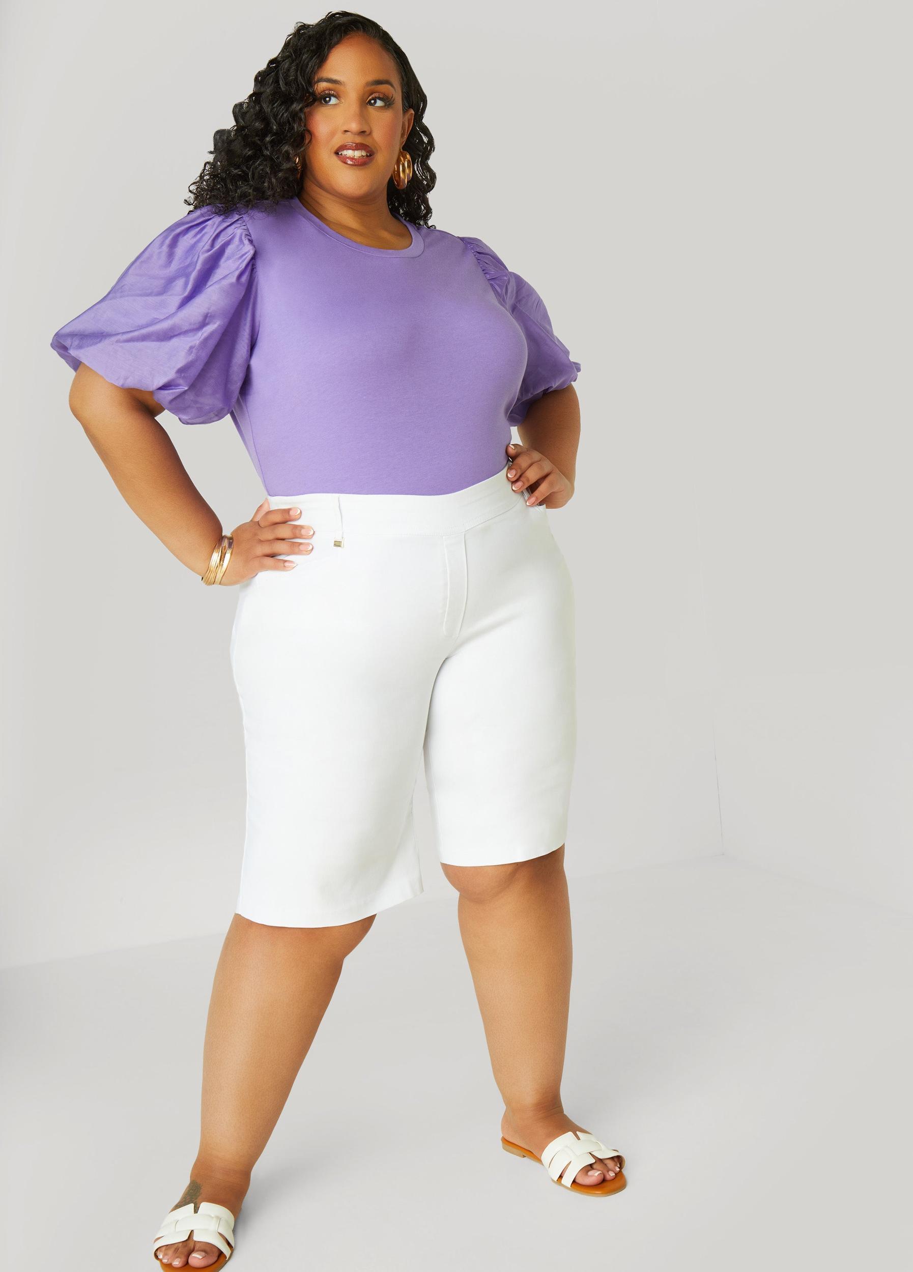 Cotton Paneled Jersey Top Product Image