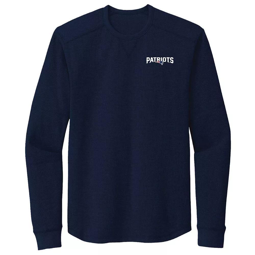 Men's Dunbrooke Navy New England Patriots Cavalier Long Sleeve T-Shirt, Size: 3XL, Blue Product Image