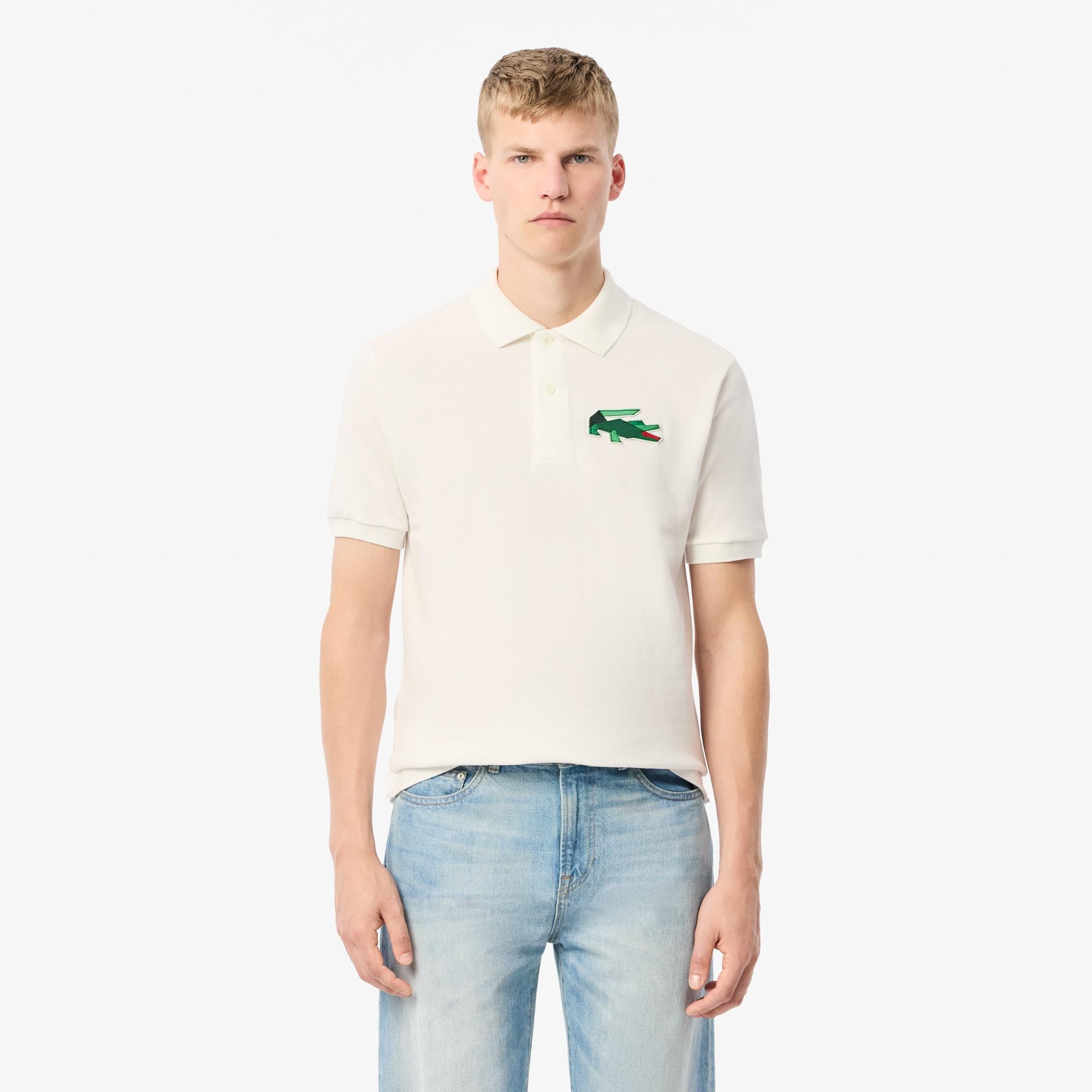 Men's Classic Fit L.12.12 Badge Polo Product Image