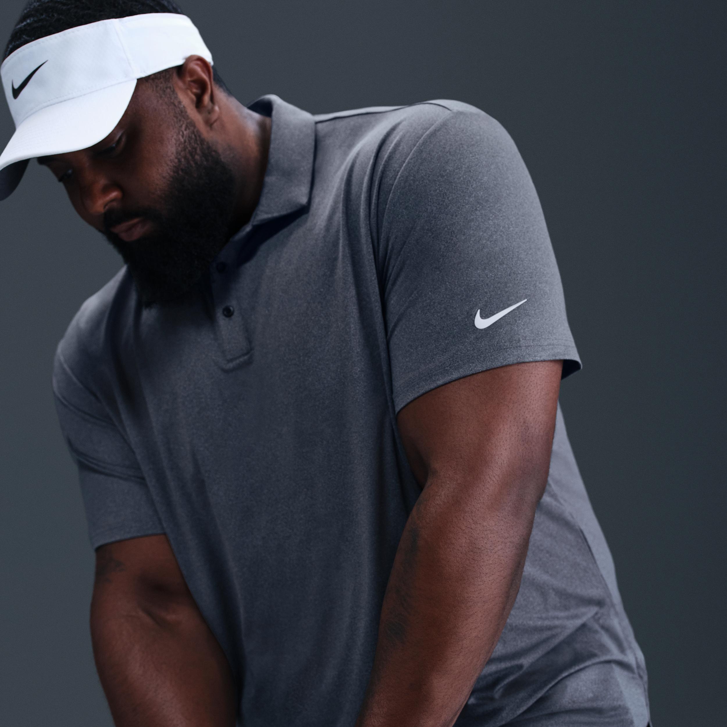 Nike Men's Tour Dri-FIT Heathered Golf Polo Product Image