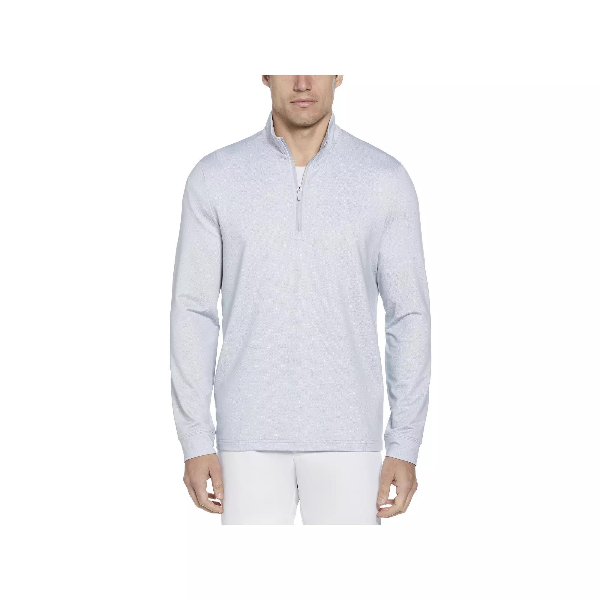 Men's Grand Slam UPF 50 1/4-Zip Golf Layering Piece, Size: Medium, Quarry Product Image