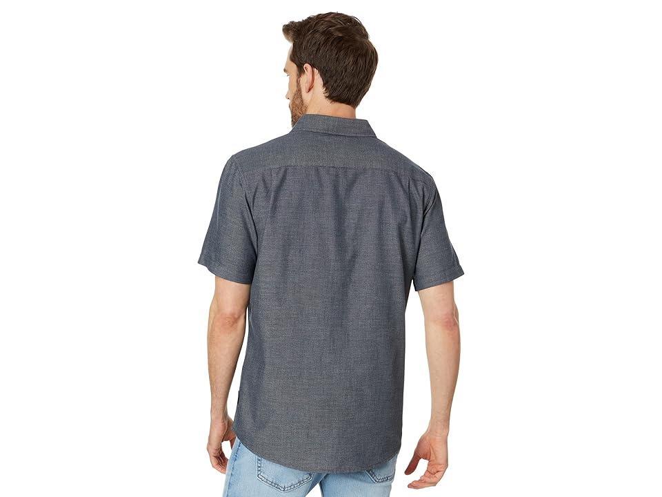 Quiksilver Shoreline Classic Short Sleeve (Dark ) Men's Clothing Product Image