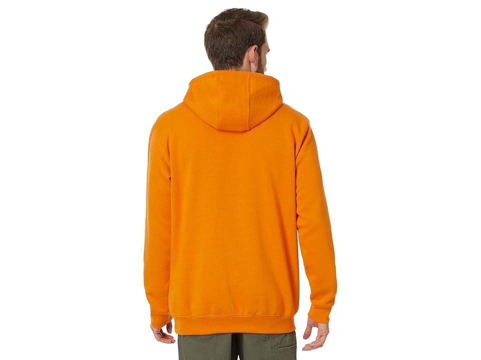 Carhartt Loose Fit Midweight Logo Sleeve Graphic Sweatshirt (Rust Heather) Men's Sweatshirt Product Image