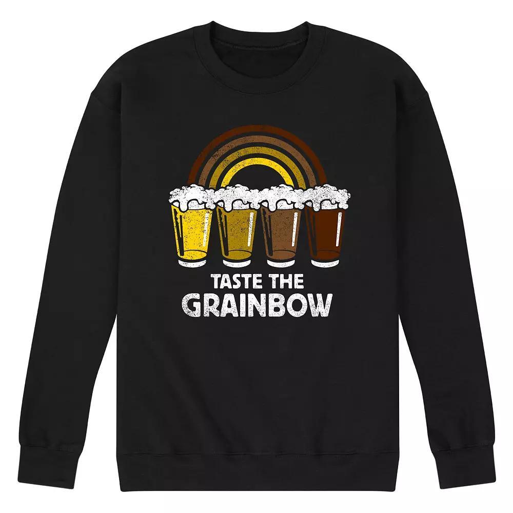 Mens Taste the Grainbow Beer Graphic Sweatshirt Product Image