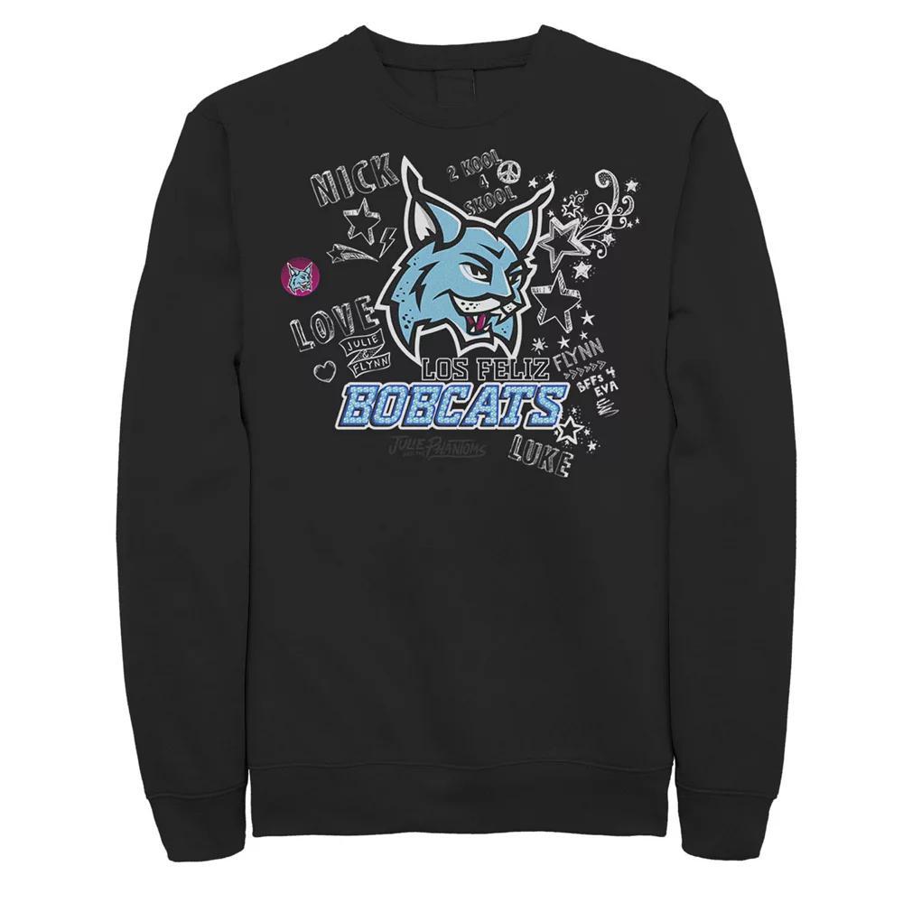 Disney's Beauty And The Beast Glass Beauty Men's Fleece, Size: 3XL, Black Product Image