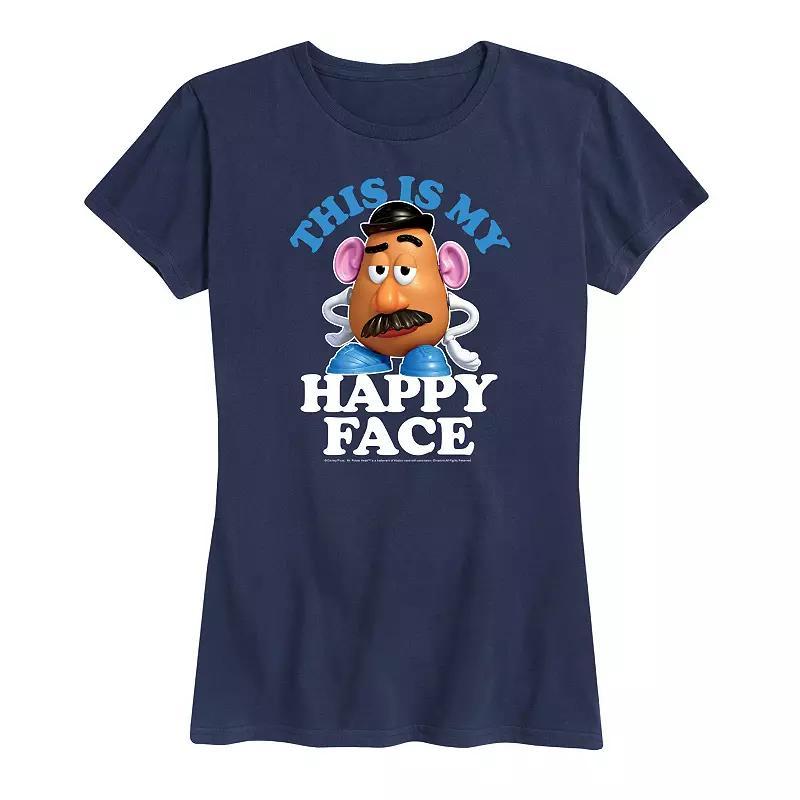 Disneys Alice in Wonderland Womens Flowers Graphic Tee, Girls Heather Grey Product Image