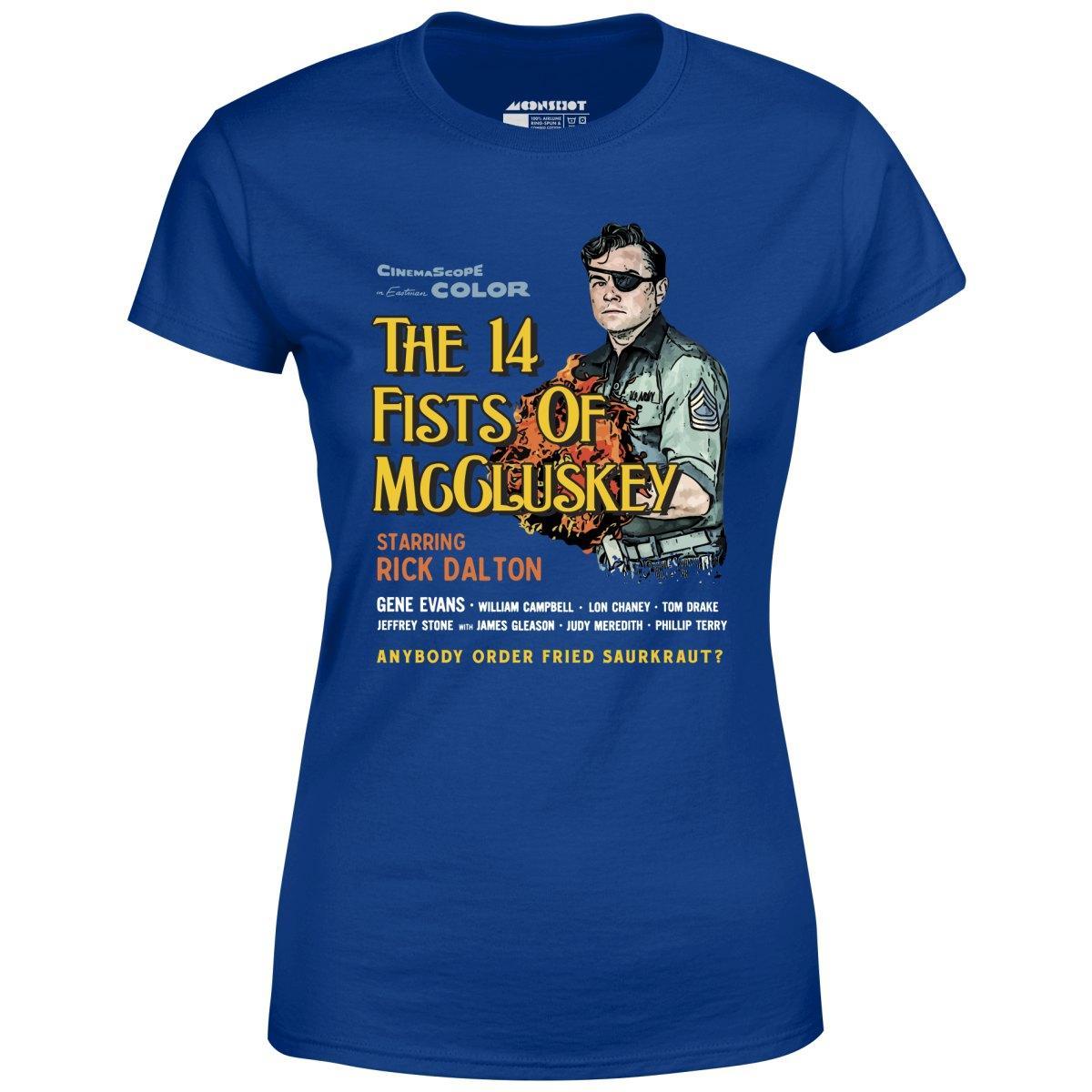 Rick Dalton - The 14 Fists of McCluskey - Women's T-Shirt Female Product Image