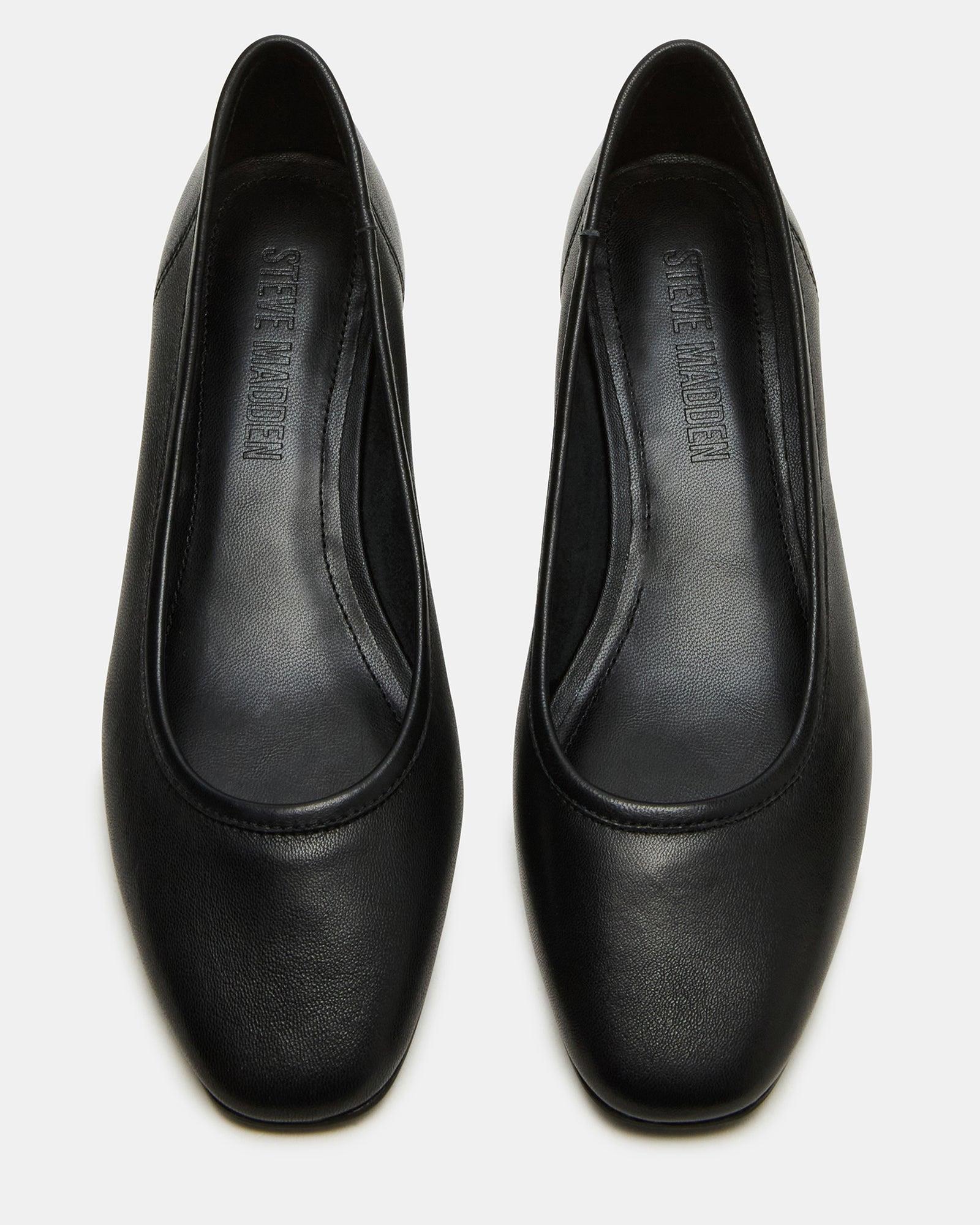 MOLLIE BLACK LEATHER Female Product Image