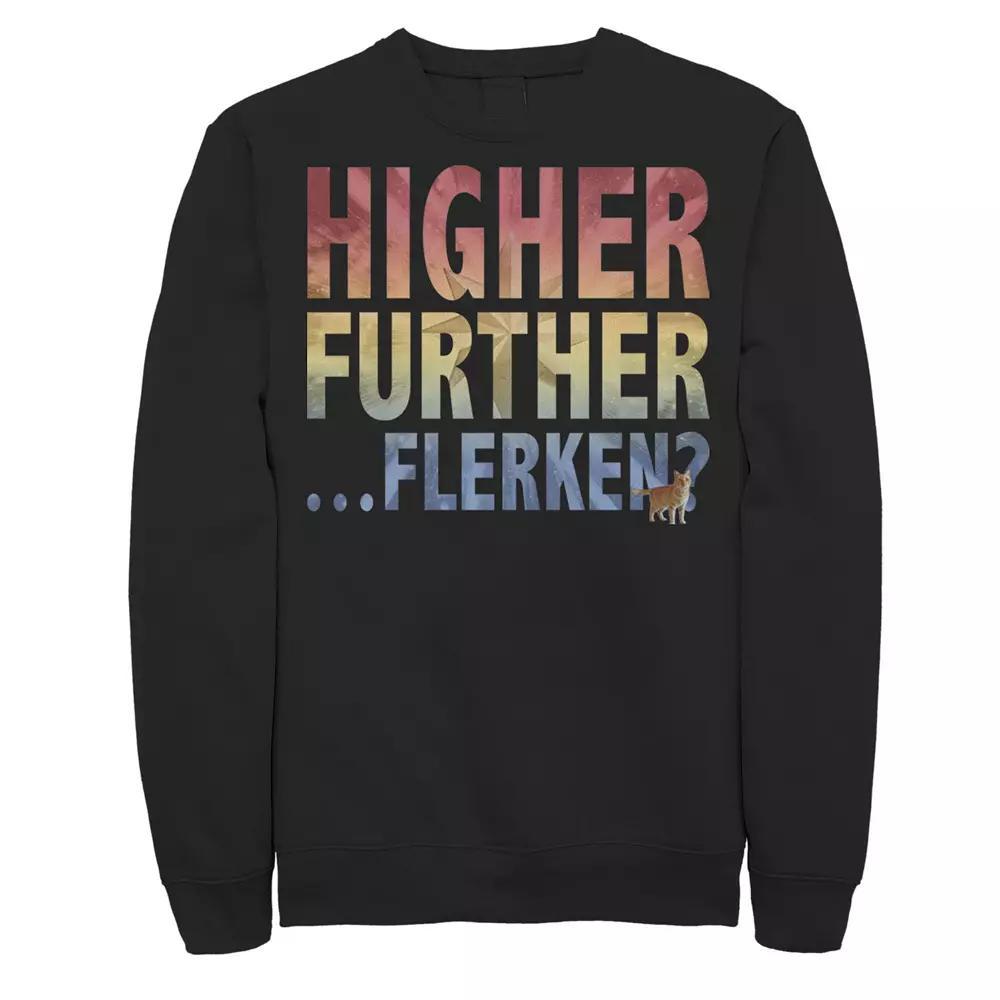 Mens Marvel Captain Marvel Goose Sweatshirt Product Image