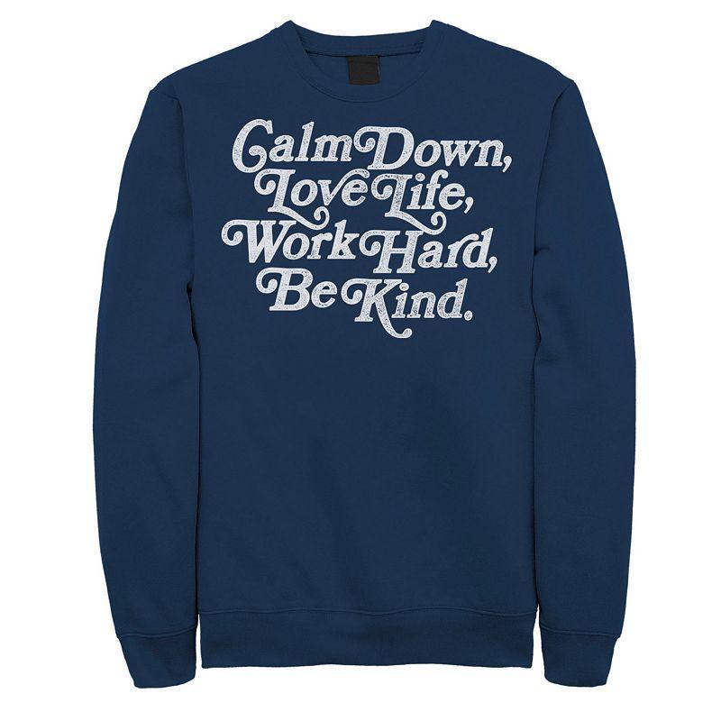 Men's Star Wars Vader Use Force Periodically Sweatshirt, Size: XL, Blue Product Image