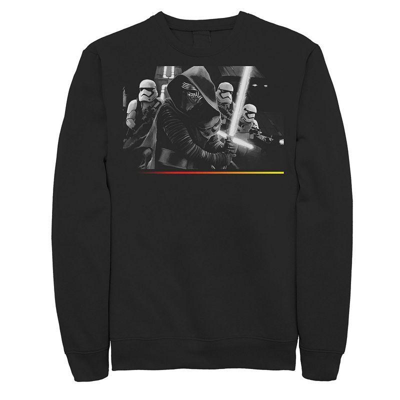 Men's The Mandalorian Dusty Sunset Sweatshirt, Size: XXL, Grey Heather Product Image