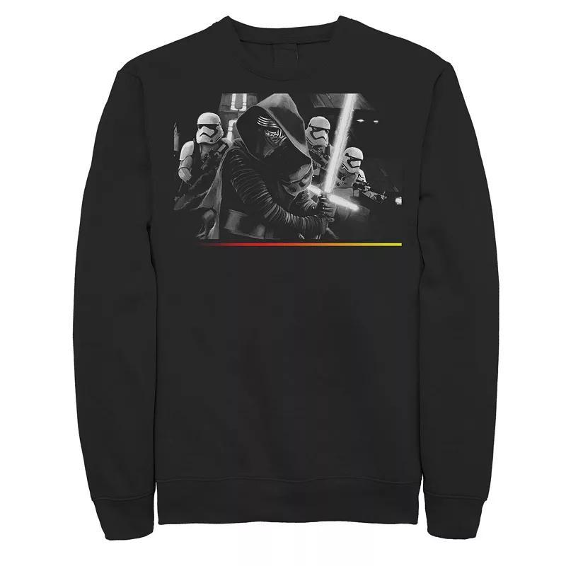Men's The Mandalorian Dusty Sunset Sweatshirt, Size: XXL, Grey Heather Product Image