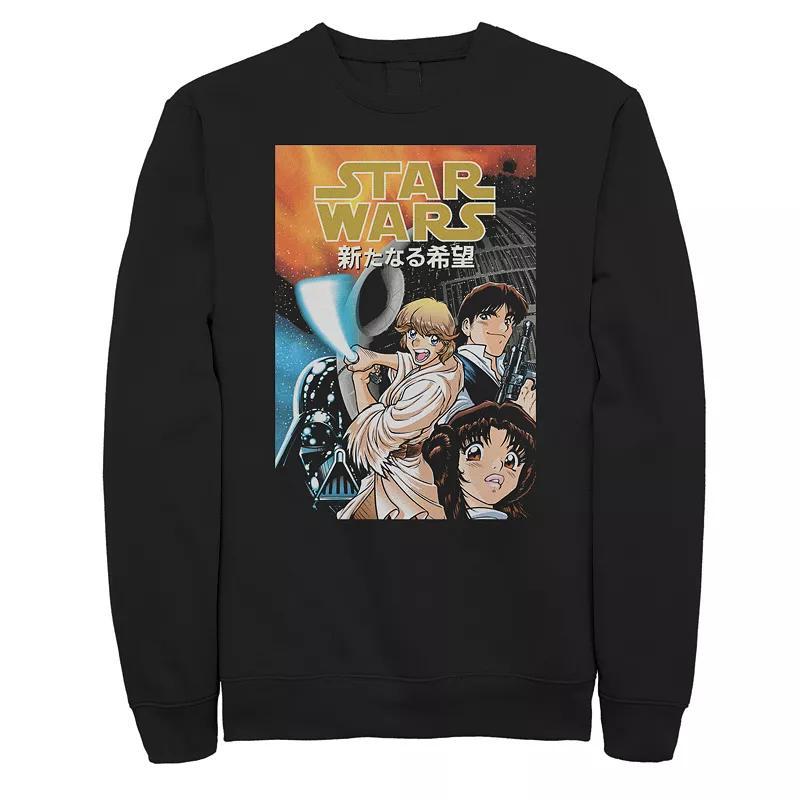 Men's Star Wars Classic Manga Sweatshirt, Size: Medium, Black Product Image