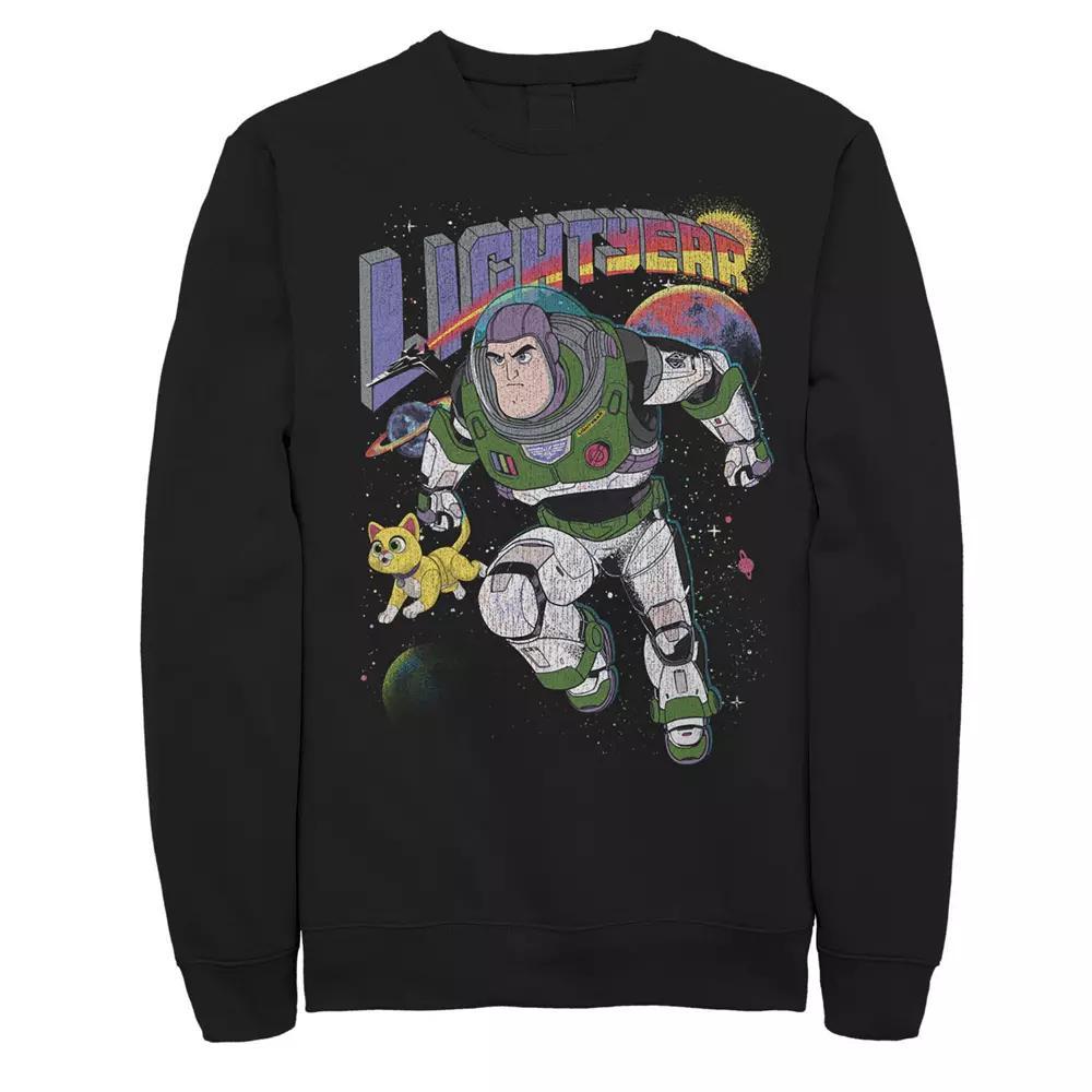 Disney / Pixars Lightyear Buzz & Sox Mens Space Ranger and Companion Robot Sweatshirt Product Image