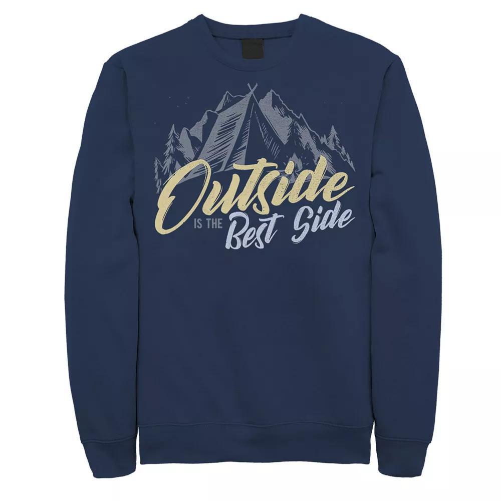 Big & Tall Star Wars The Mandalorian This Is The Way Mythosaur Overlay Sweatshirt, Men's, Size: 4XL Tall, Black Product Image