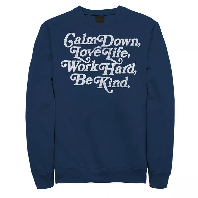 Men's Star Wars Vader Use Force Periodically Sweatshirt, Size: XL, Blue Product Image