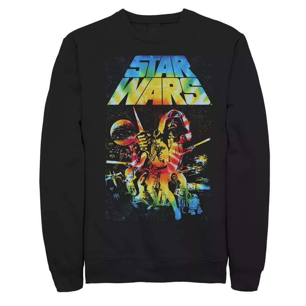 Men's Star Wars Space Cowboy Sweatshirt, Size: Medium, Black Product Image