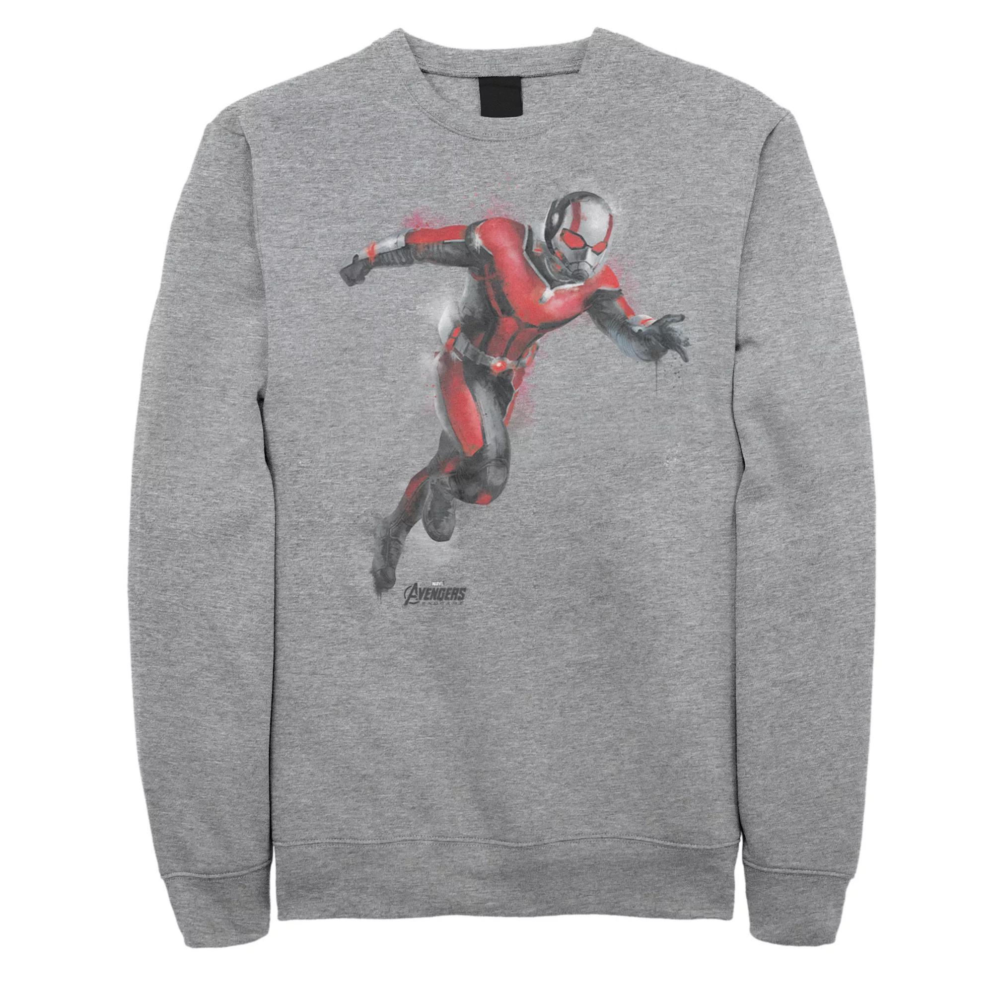 Mens Marvel Avengers Endgame Ant-Man Sweatshirt, Men's, Size: Medium, Athletic Grey Product Image