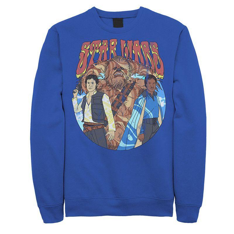 Mens Star Wars Valentines You R2 Cute Heart Droids Graphic Fleece Pullover Product Image