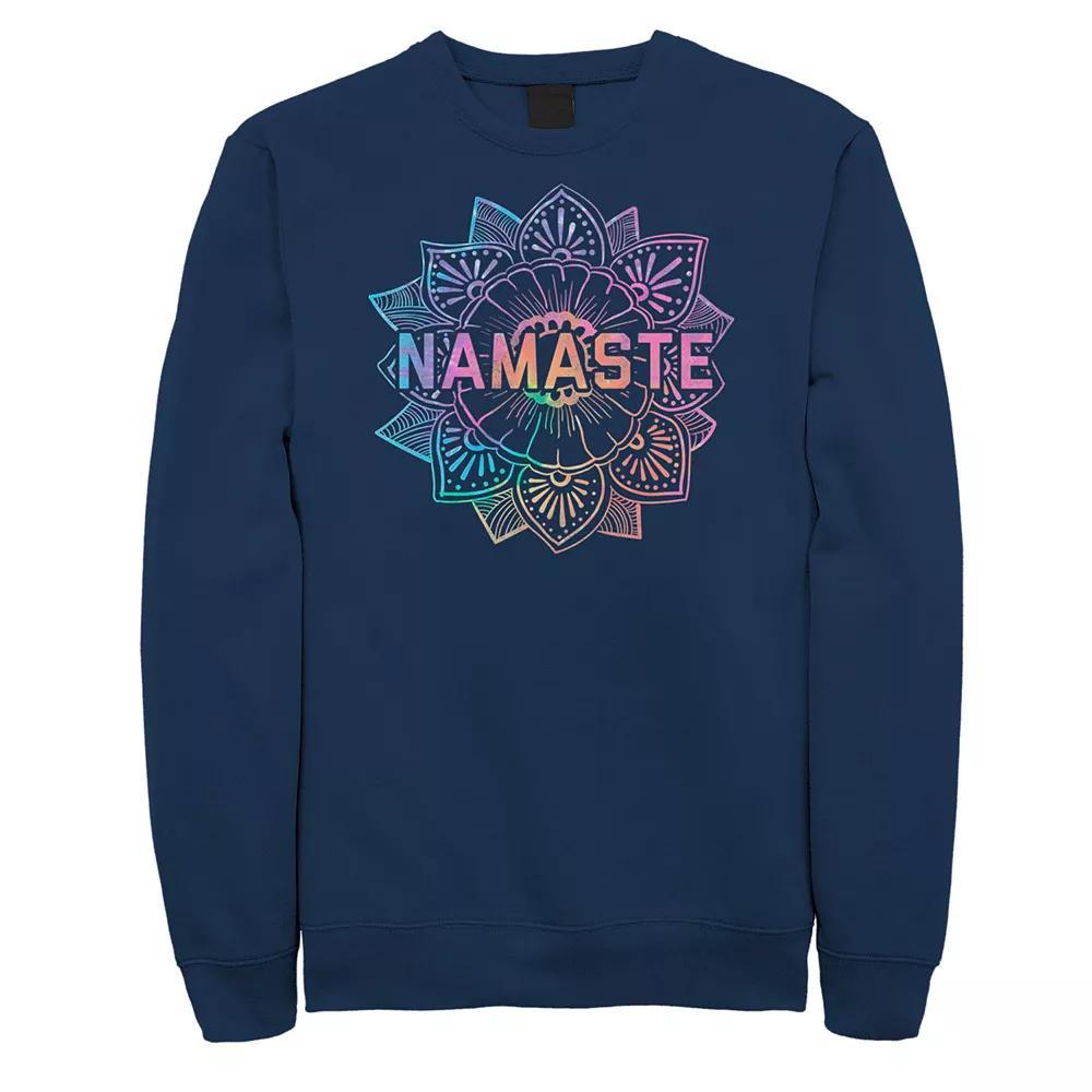 Big & Tall Star Wars The Mandalorian Varsity Child Fleece Sweatshirt, Men's, Size: Large Tall, Black Product Image