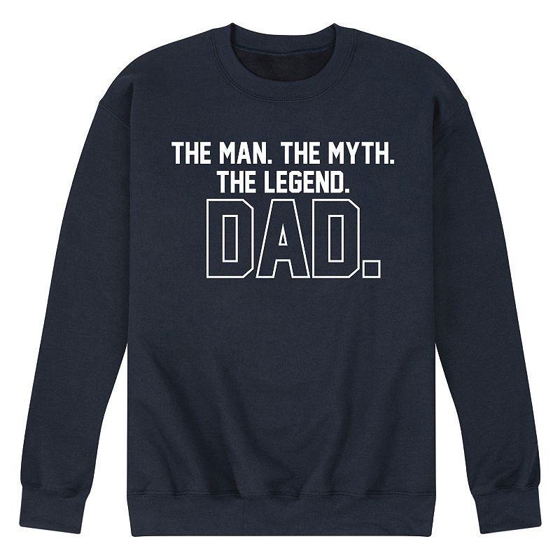 Mens The Legend Dad Fleece Sweatshirt Product Image