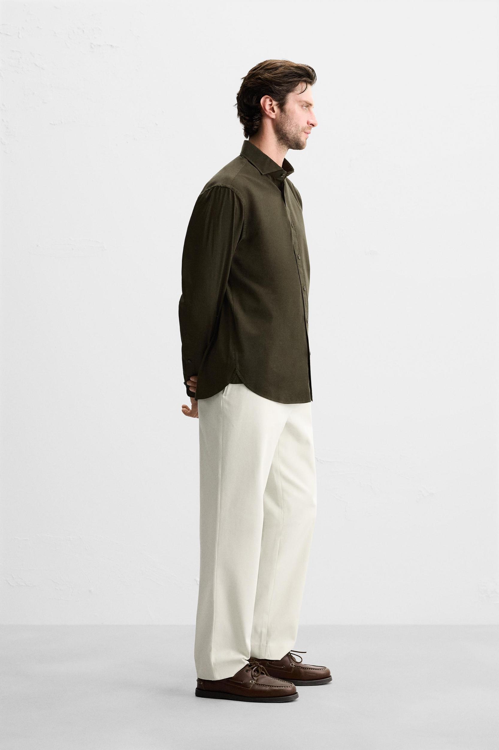 COTTON - LYOCELL SHIRT Product Image
