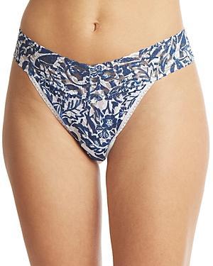 Hanky Panky Signature Lace Printed Original Rise Thong (Staycation) Women's Underwear Product Image