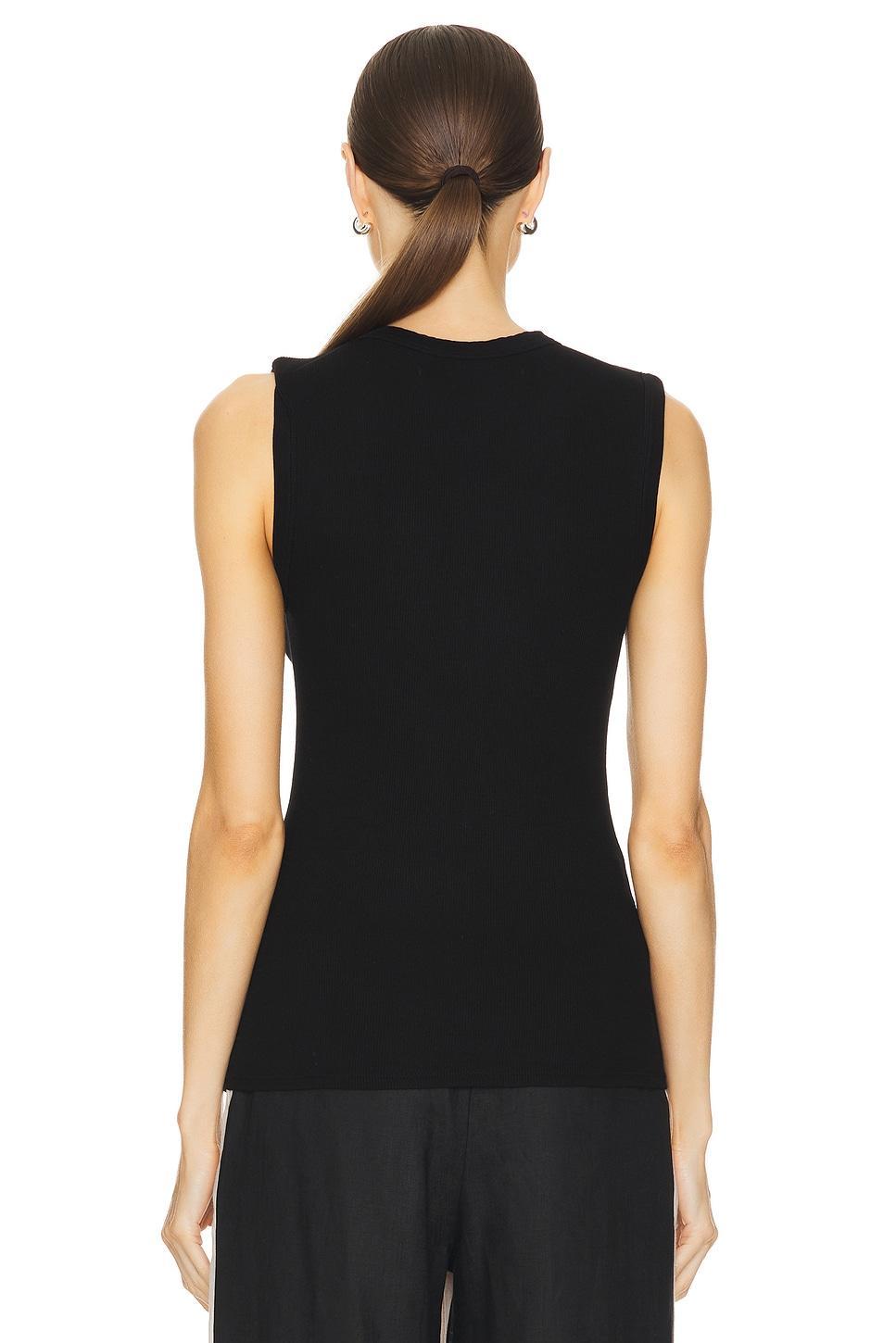 Stretch Silk Knit Sleeveless Tank Enza Costa Product Image