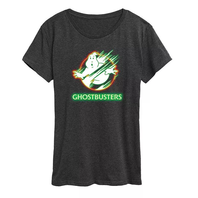 Womens Ghostbusters Neon Graphic Tee Product Image