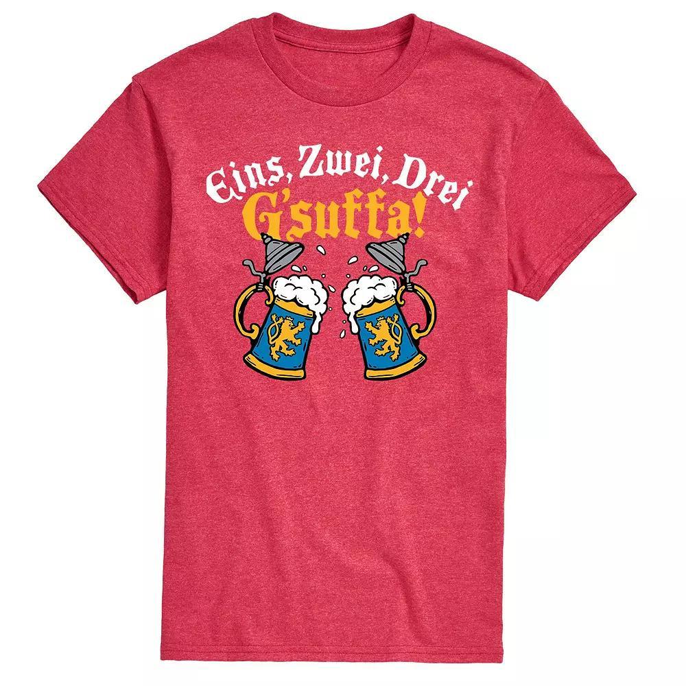 Mens Eins Zwei Drei Gsuffa Oktoberfest Tee Product Image