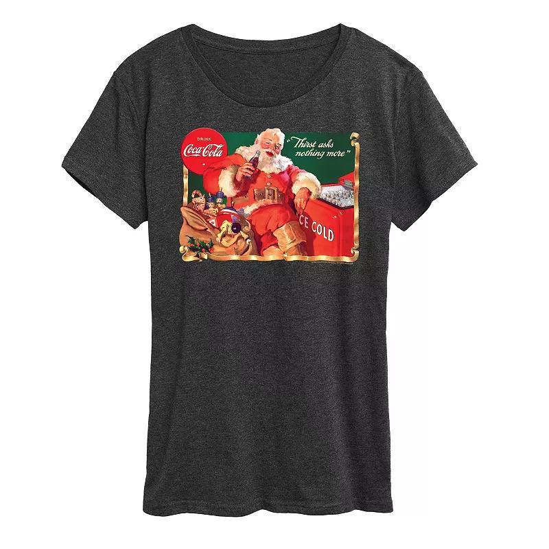 Plus Size Coca Cola Ice Cooler Graphic Tee, Womens Product Image