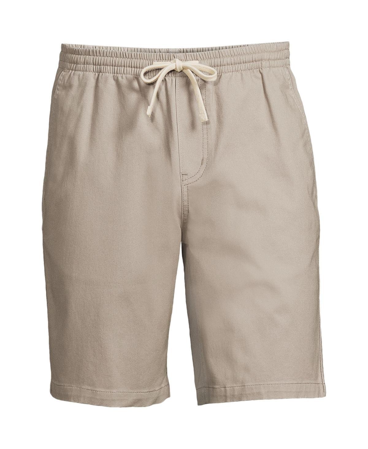 Men's Lands' End Pull-On Deck Shorts, Size: Large, Soft Pink Product Image