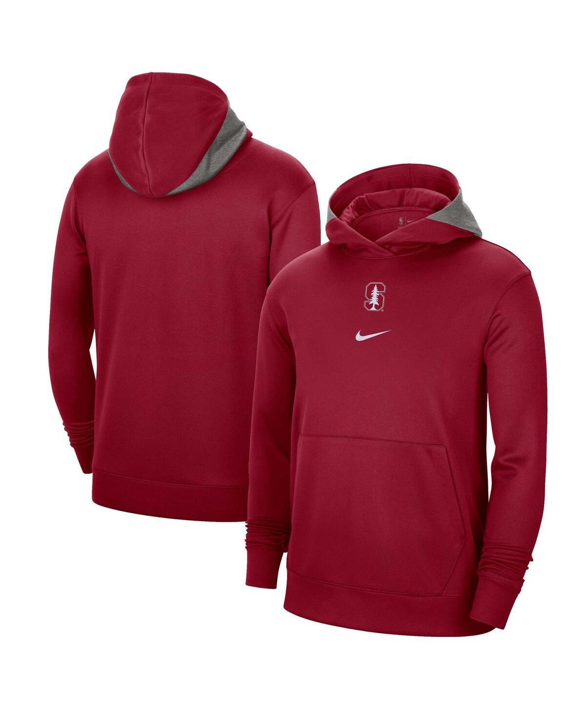 Mens Nike Heather Gray Oklahoma State Cowboys Team Basketball Spotlight Performance Pullover Hoodie Product Image
