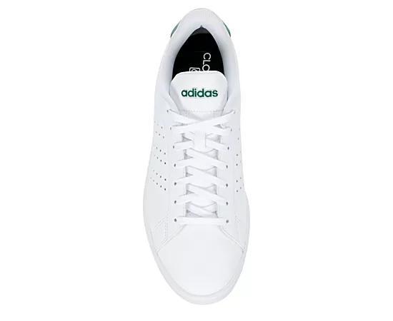 adidas Advantage 2.0 Men's Shoes, Size: 13, White Black Green Product Image
