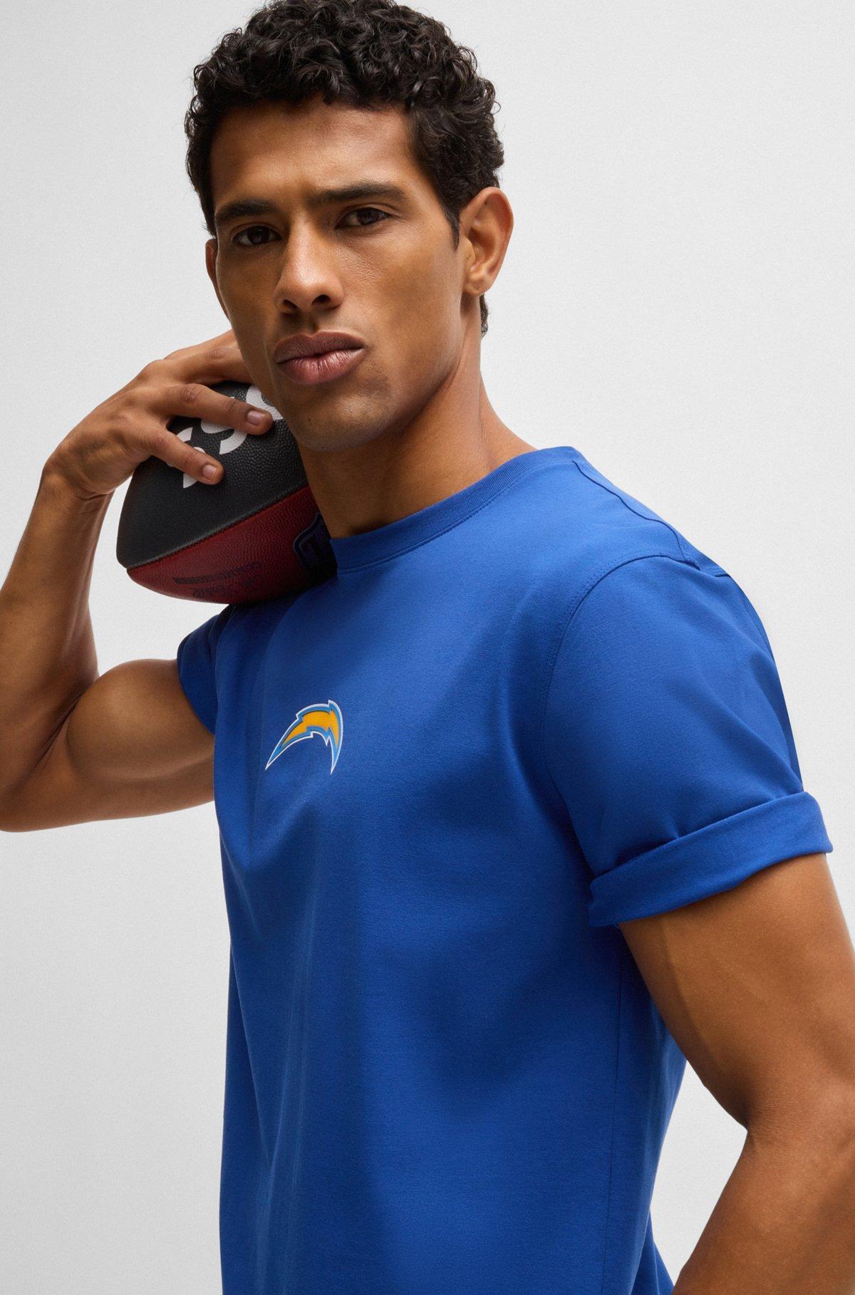 BOSS x NFL stretch-cotton T-shirt with special branding Product Image