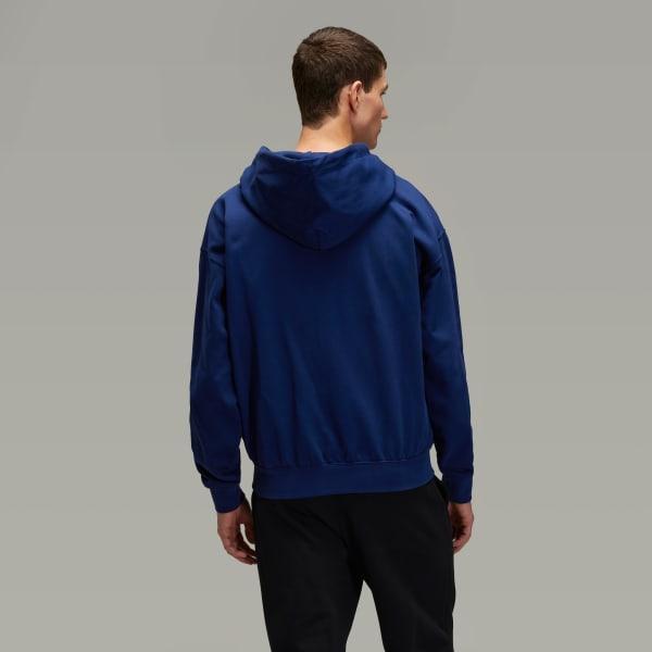 adidas Y-3 French Terry Zip Hoodie Black XS Mens Product Image