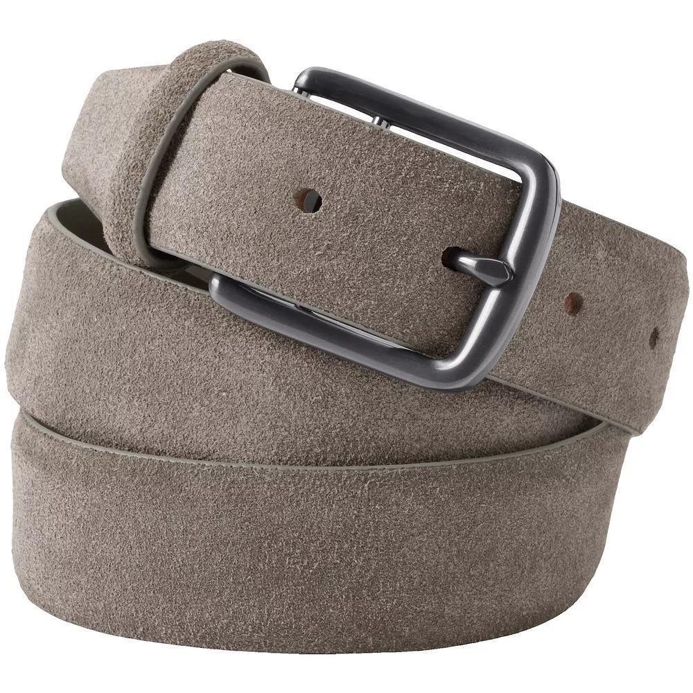 Men's Lands' End Suede Belt, Size: 34, Portobello Product Image