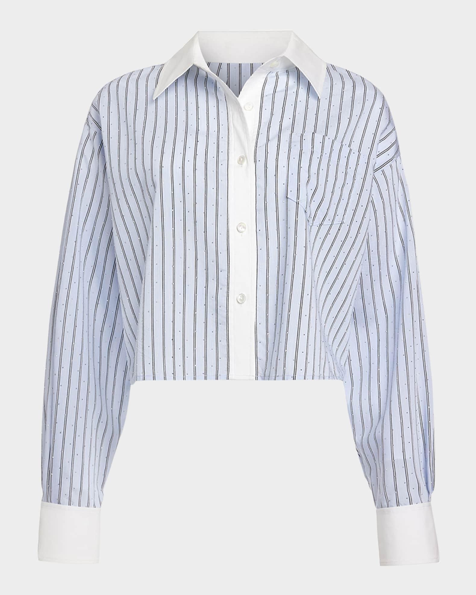 Lennox Stripe Long-Sleeve Top Product Image