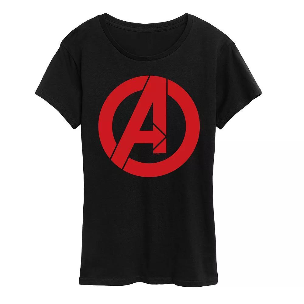 Womens Marvel Avengers Logo Graphic Tee Product Image