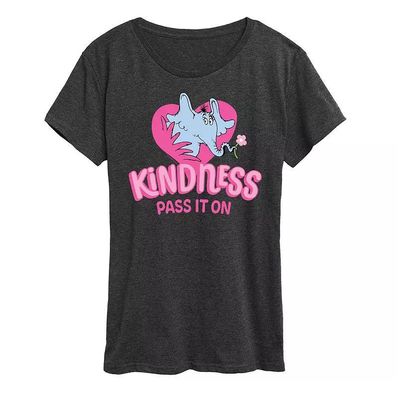 Womens Dr. Seuss Kindness Pass It On Graphic Tee, Girls Product Image