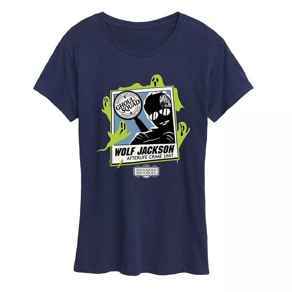Womens Beetlejuice 2 Wolf Jackson Graphic Tee Product Image