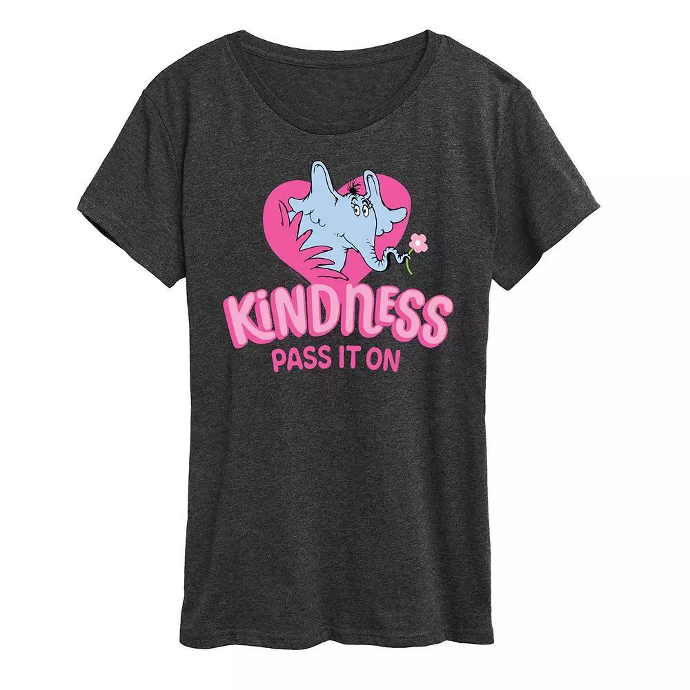Womens Dr. Seuss Kindness Pass It On Graphic Tee, Girls Product Image