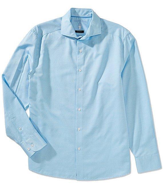 Visconti Big & Tall Textured Long Sleeve Woven Shirt Product Image