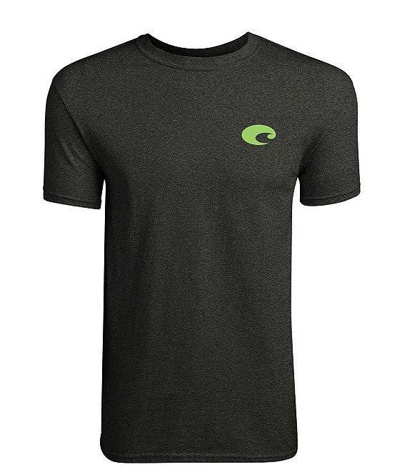 Costa Men's Shield Graphic Short-Sleeve Heathered T-Shirt Product Image