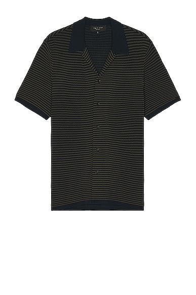 Rag & Bone Felix Button Down Shirt in Brown Product Image