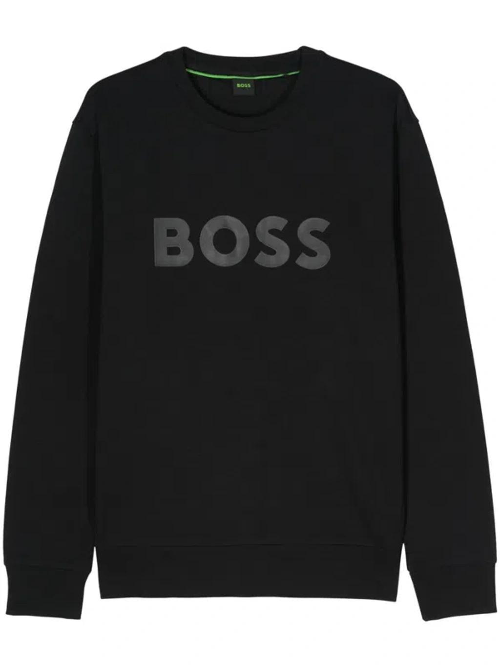 logo-appliqué cotton sweatshirt Product Image